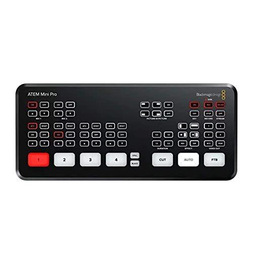国内正規品 Blackmagic 楽器 器材 Design ライブプロダクションスイッチャー Atem Mini Design Pro Swatemminibpr ライブ