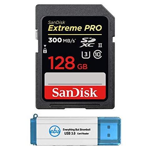 Sandisk Extreme Pro 128gb Uhs Ii Sd Card Works With Canon Eos R6 カンマ R5 Mirrorless Camera 300mb S 4k Class 10 Sdsdxpk 128g Gn4in Bundle Wi 爆買い