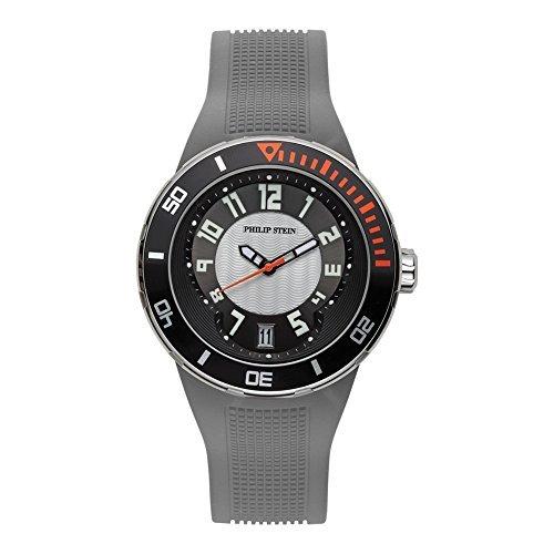 完璧 34-BGR-RGR Men's Stein(フィリップスタイン) 【日本未発売】PhiLip Extreme Watch Strap Rubber Grey 腕時計