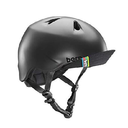 Bern（バーン）Protector Nino matt black visor S-M 子ども用