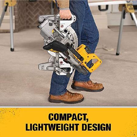 DEWALT　20V　MAX*　7-1　(DCS361M1)並行輸入　Miter　Cordless　Saw,　4-Inch