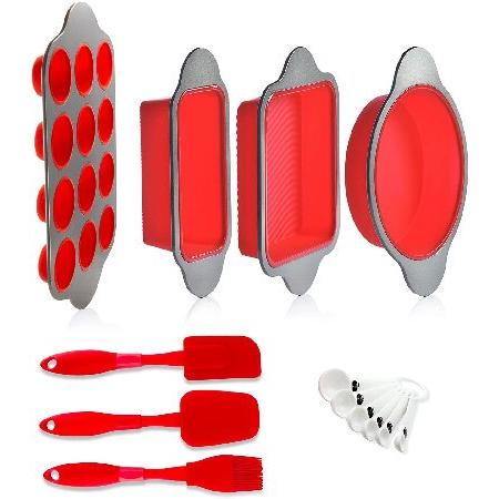 く日はお得♪ Silicone Spatulas, 2 Mould, Muffin Pan, Loaf Pan, Brownie Pan, Cake Silicone Kitchen Boxiki by 13) of (Set Utensils and Pans Moulds, Baking フライパン く日はお得♪ Silicone Spatulas, 2 Mould, Muffin Pan, Loaf Pan, Brownie Pan, Cake Silicone Kitchen Boxiki by 13) of (Set Utensils and Pans Moulds, Baking フライパン