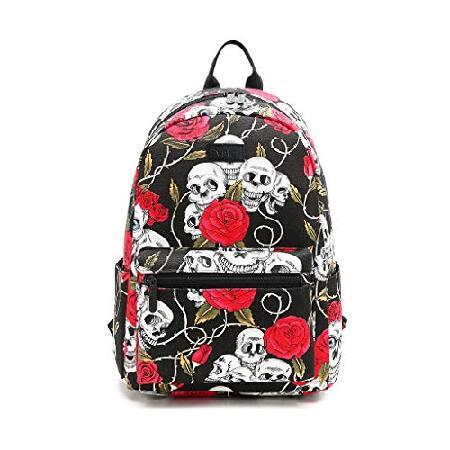 【正規品直輸入】 Shoulder Back Padded Daypack Bookbag Cute Backpack Laptop Casual Rucksack Travel Teens Polyester Backpack Girls 14" Fvstar Staps Mu with Bag バックパック、ザック