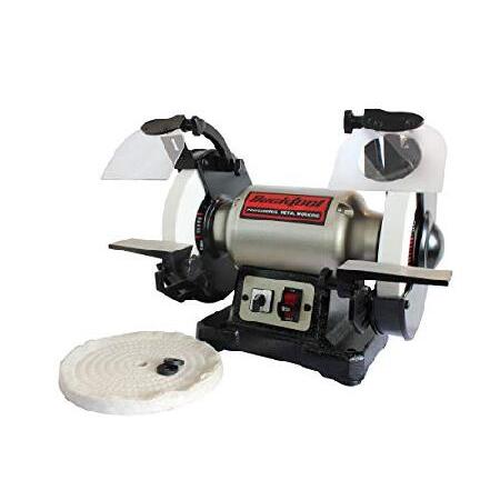 BUCKTOOL Professional Power Tools 8-Inch Dual Speed Cast Iron Base Bench Grinder TDS-200DS その他アクセサリー