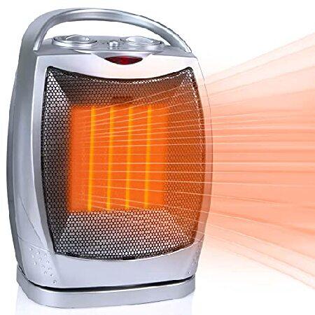 Brightown Portable Ceramic Space Heater 1500W/750W, 2 in 1 Oscillating  Electric Room Heater with Tip Over and Overheat Protection, 200 Square 並行輸入  :B07XRH8HX7:NASHVILLE STORE - 通販 - Yahoo!ショッピング