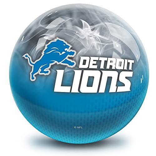 【SALE】 NFL Bowling Strikeforce Detroit Ball Bowling Undrilled Fire On Lions ボール