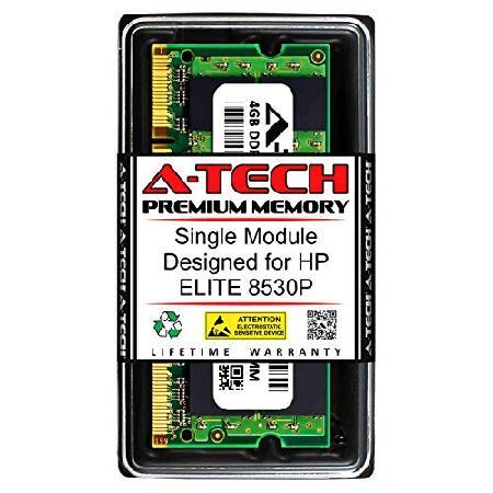 保障できる A-Tech 4GB Module Upgrade Memory Non-ECC 200-Pin PC2-6400 SODIMM 800MHz DDR2 | 8530P Elite HP for RAM メモリー