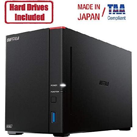 店舗併売品 Buffalo LinkStation SoHo 720 16TB 2-Bay NAS Network Attached Storage with HDD Hard Drives Included NAS Storage That Works as Small Office an並行輸入品