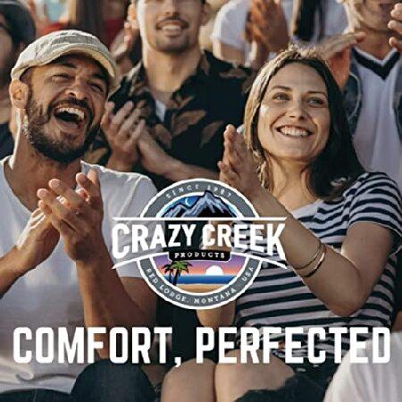 【SALE／55%OFF】 Crazy Creek Original LongBack Chair， Portable Chair for Camping and Stadiums， High Density Foam Cushion， Comfortable and Adjustable Back Sup並行輸入品