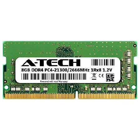 特別割引中 A-Tech 8GB RAM Replacement for Kingston XF875V-MIH | DDR4 2666MHz PC4-21300 (PC4-2666V) 1Rx8 1.2V Non-ECC SODIMM 260-Pin Memory Module並行輸入品