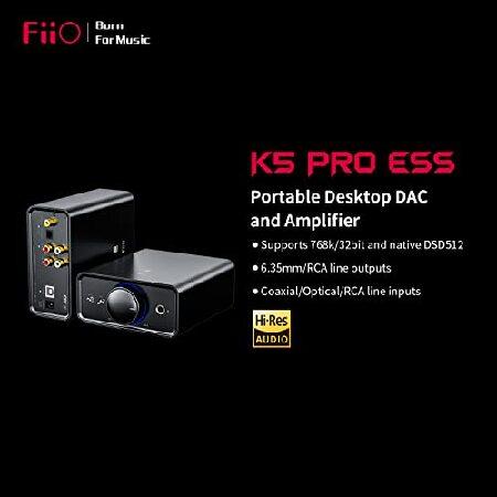 FiiO K5 Pro ステレオアンプ パワーヘッドホン アンプ ポータブル