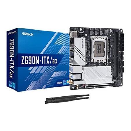 ASRock マザーボード Z690M-ITX/ax Intel 第12世代 CPU ( LGA1700
