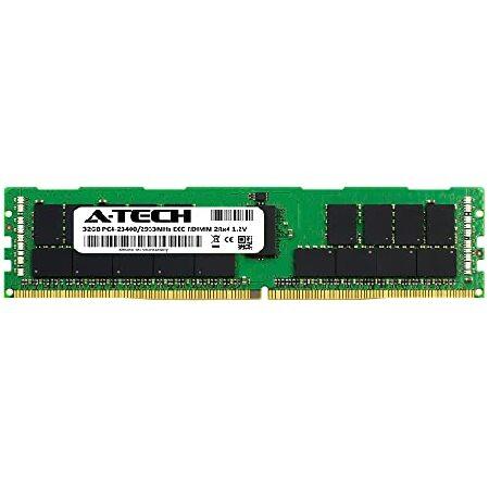 良いオンライン販売 A-Tech 32GB Replacement for Dell SNP8WKDYC/32VXR - DDR4 2933MHz PC4-23400 ECC Registered RDIMM 2Rx4 1.2V - Single Server Memory RAM Stick (S並行輸入品