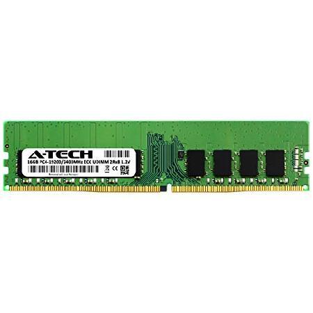 限定数特別価格 A-Tech 16GB Replacement for Lenovo 4X70G88326 - DDR4 2400MHz PC4-19200 ECC Unbuffered UDIMM 2Rx8 1.2V - Single Server Memory RAM Stick (4X70並行輸入品