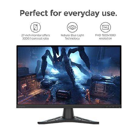 とびきりのおしゃれを Lenovo G27e-20-2022 - Gaming Monitor - 27 Inch FHD - 100 Hz - AMD FreeSync Premium - Blue Light Certified - Tilt/Height Adjustable Stand - H並行輸入品