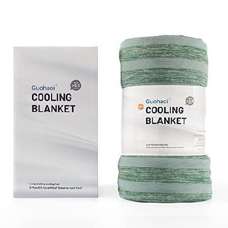 Guohaoi Cooling Blankets for Hot Sleepers,Arc-Chill Q-Max ＞0.5 Cool Fiber,100% Oeko-Tex Certified,Twin Full Size Lightweight Summer Cool Bl並行輸入品