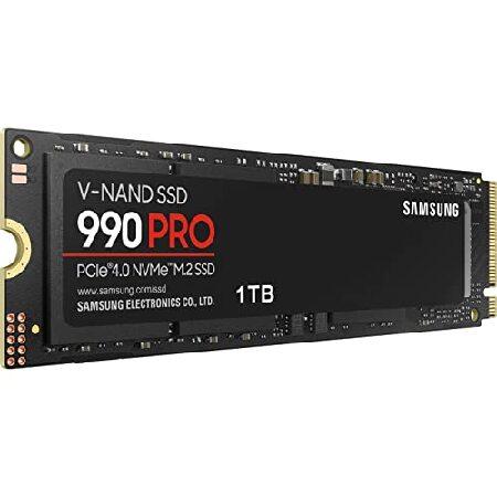 Samsung 990 PRO SSD 1TB PCIe 4.0 M.2 内蔵ソリッドステートハードドライブ  ゲーム/熱制御/ダイレクトストレージ/メモリ拡張 ビデオ編集用 ヘビーグ並行輸入品