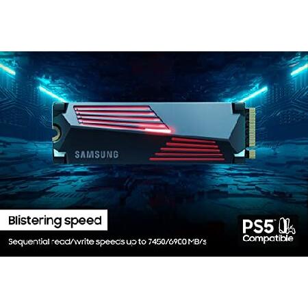 SAMSUNG 990 PRO ヒートシンク SSD 1TB PCIe 4.0 M.2 内蔵ソリッド
