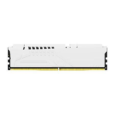 高価な購入 Kingston Fury Beast White 64GB (2x32GB) 5600MT/s CL40 DDR5 XMP DIMM | Overclocking | Plug N Play | Intel XMP 3.0 | Kit of 2 | KF556C40BWK2-6並行輸入品