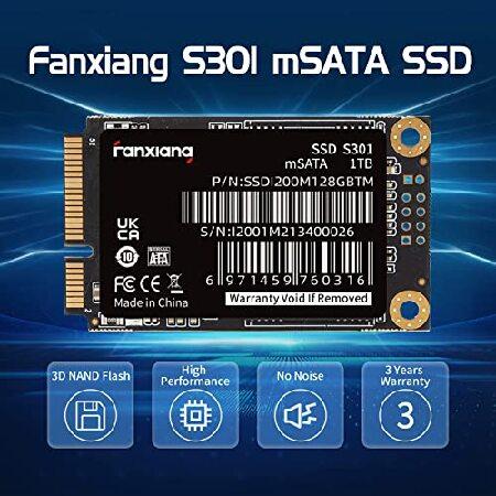 fanxiang S301 256GB mSATA SSD Mini SATA III 6Gb/s 内蔵ソリッド