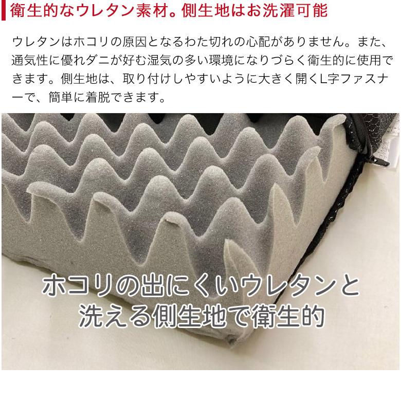 体圧分散 高反発 敷きふとん マットレス D ダブル 140×200×厚み9cm 3