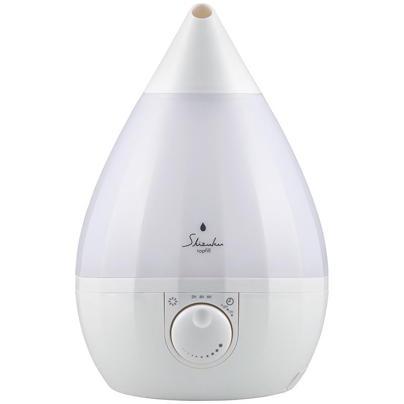 ハイブリット式加湿器 新品未使用 SHIZUKU topfill 上部給水 超音波式 アロマ加湿器 保育士の88%が