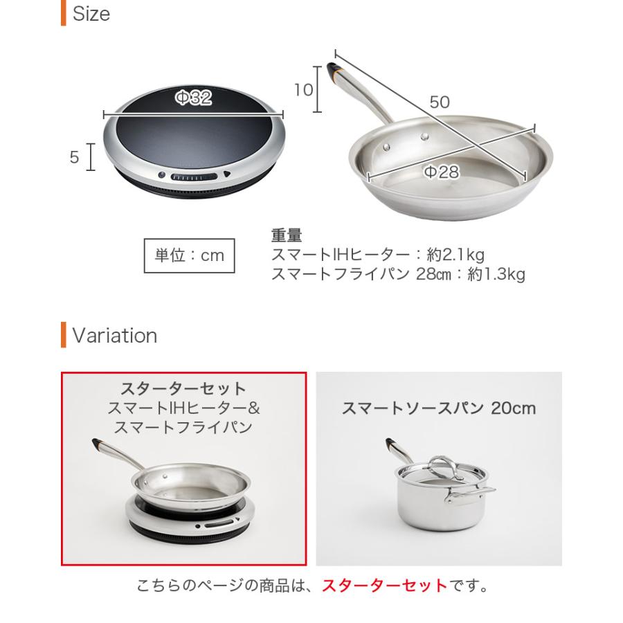 Hestan Cue ヘスタンキュー スターターセット スマートIHヒーター 