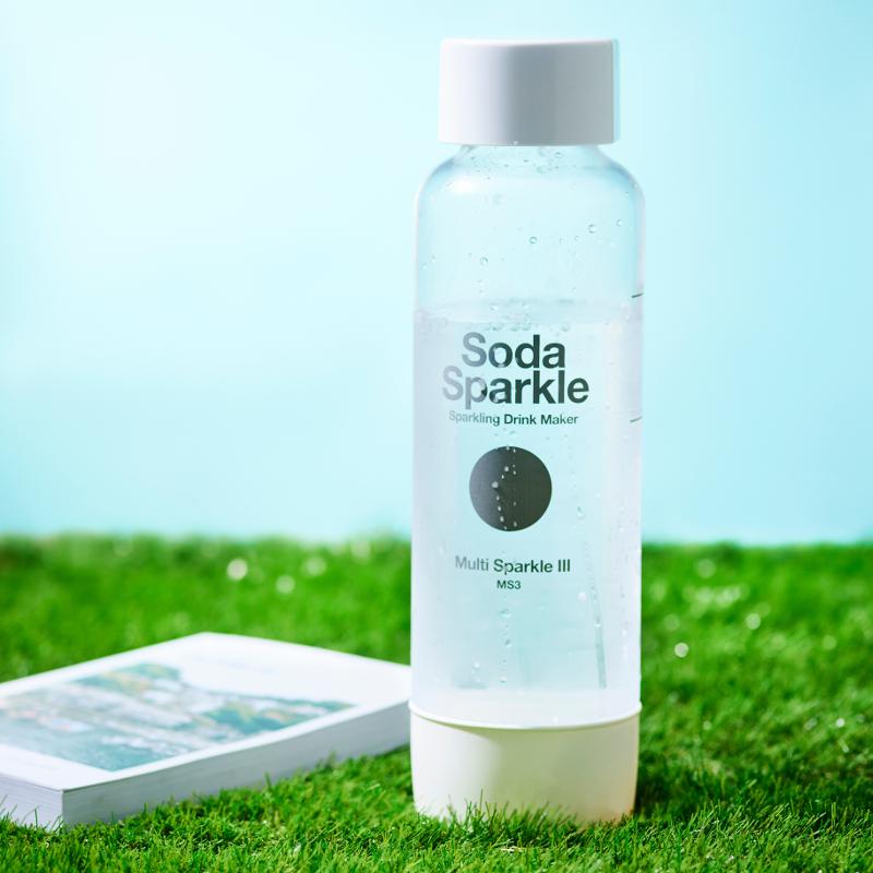 炭酸水メーカー SodaSparkle ソーダスパークル マルチスパークル3 1.0Lボトル 専用ガスカートリッジ5本付き MS3の画像