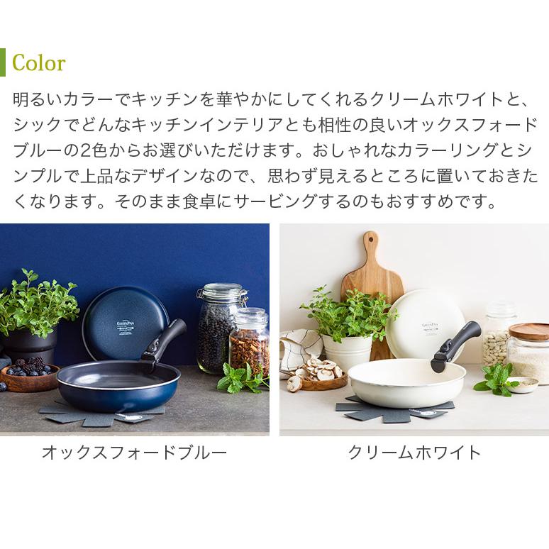 GREEN PAN（グリーンパン） クリックシェフ 取っ手のとれるフライパン 