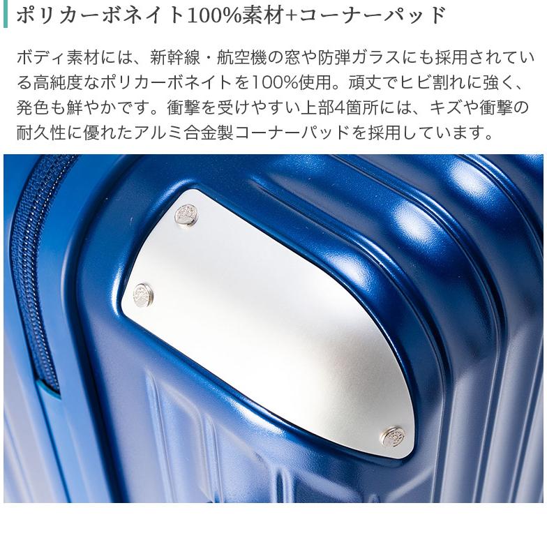 アジア・ラゲージ ハードキャリーケース ファスナータイプ 国内線機内