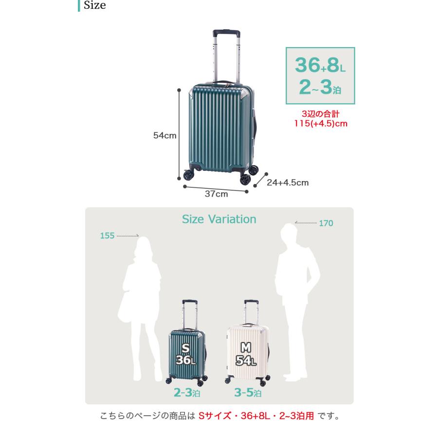 アジア・ラゲージ ハードキャリーケース ファスナータイプ 国内線機内