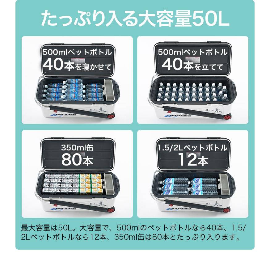 大型 クーラーボックス 50L ギャラシー アクティブシャフト GS 大型 クーラーボックス 50L ギャラシー アクティブシャフト GS