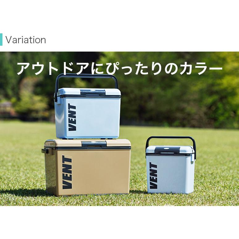 VENT クーラーボックス 13.5L 収納目安 500ml ペットボトル11本 ワン