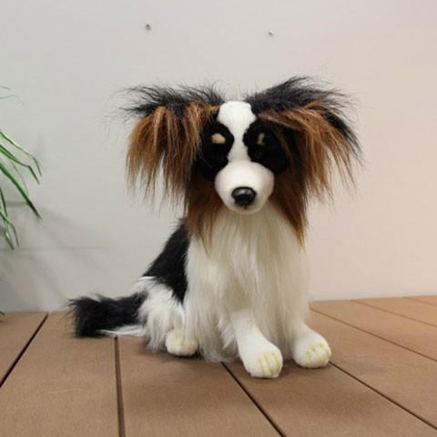 犬 ぬいぐるみ パピヨン いぬ イヌ リアル 本物 そっくり かわいい