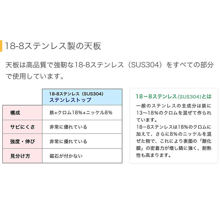 【メーカー公式】調理台 間口30cm 300 木製キャビネット ブラウン ホワイト Web限定モデル キッチン ナスラック 日本製_6