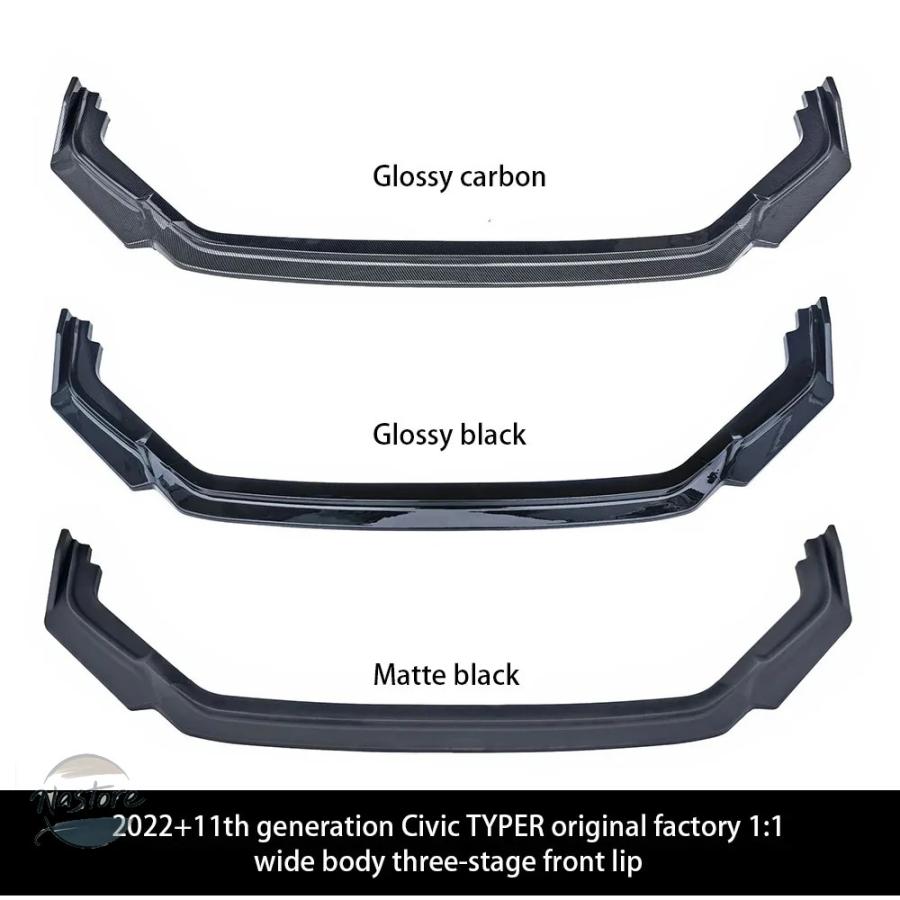 並行輸入品 ホンダ シビック タイプR FL5 2022+ 用 フロントリップ 