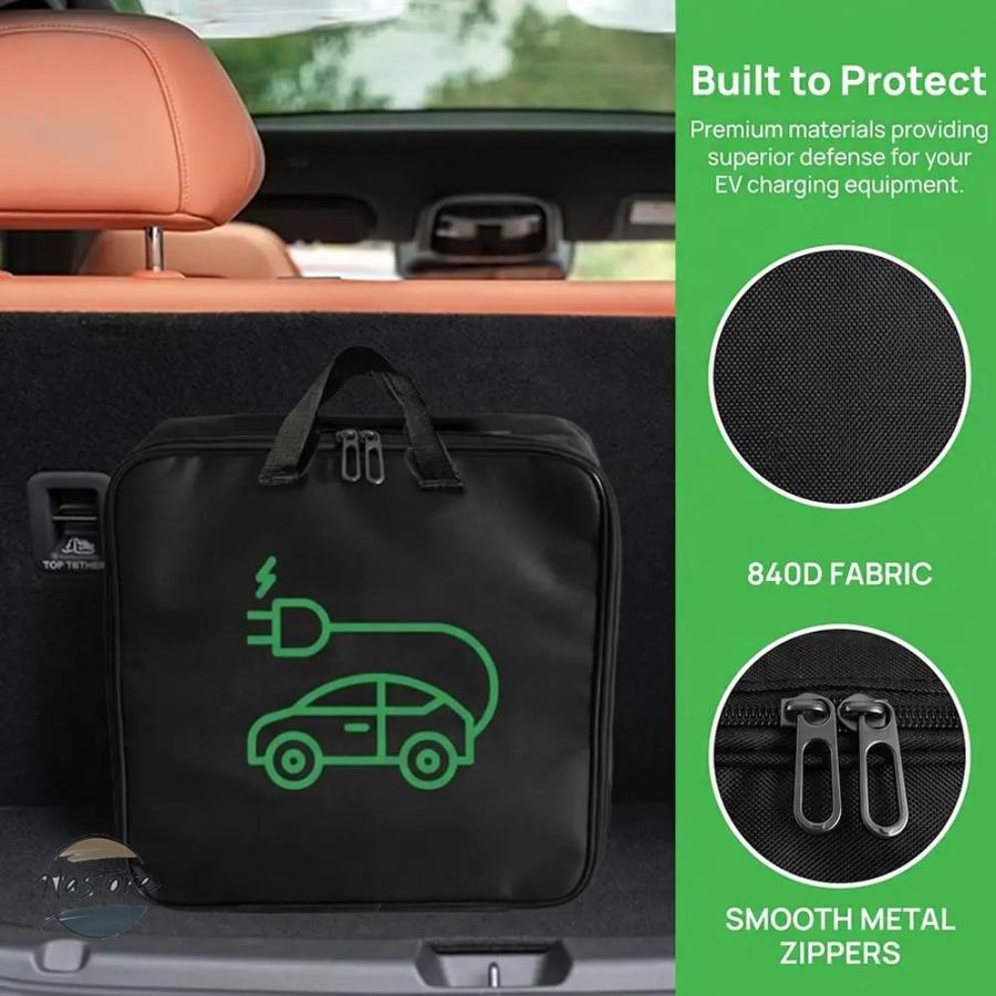 並行輸入品 電気自動車用充電器収納バッグ 防水 カーバッテリー