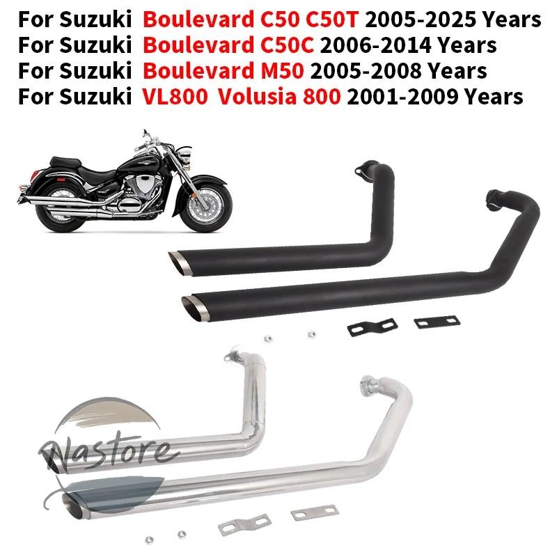 並行輸入品 c50 スズキ バイク マフラー ブルバード c t m50 2005 2006