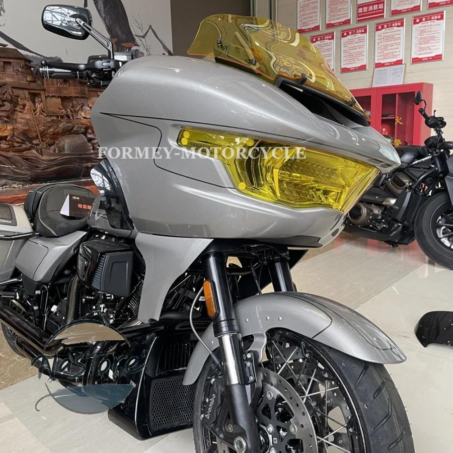 並行輸入品 バイク カバー ヘッドライト ヘッド ライト ハーリーcvo