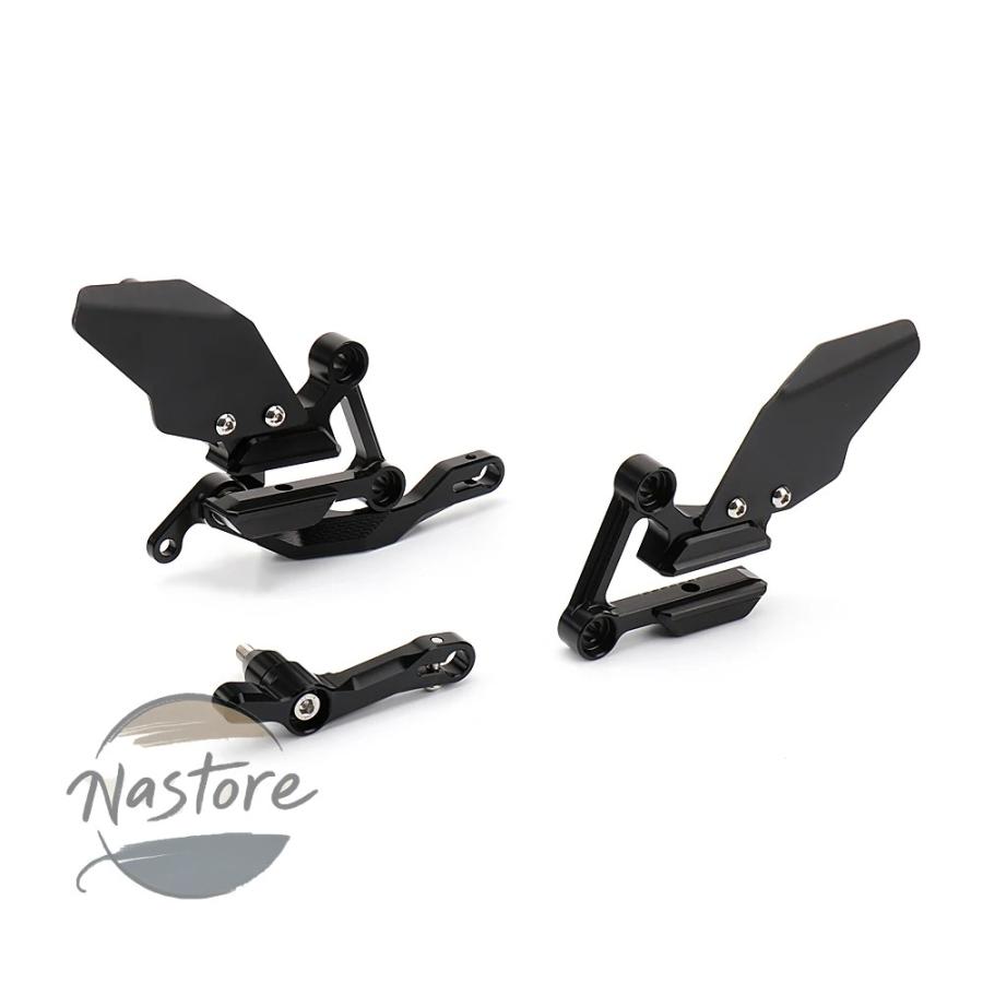 並行輸入品 ヤマハ バイク リア 部品 カスタムパーツ アクセサリー トレーサー9 gt 2021-23 フットレスト フットペダルの画像