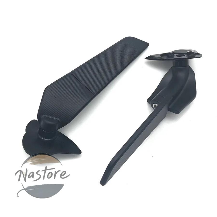 並行輸入品 r6 ヤマハ バイク ミラー ブラック バック ウィンドウィング 回転サイド yzf 2017 2021 r7 2023 ウィングレット