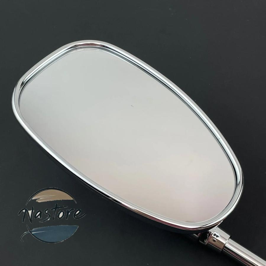 並行輸入品 xjr400 ヤマハ バイク ミラー 10mm vmax12 vmax 1200 xjr1200 xjr1300 xv125 xv400 dolphin 250 カスタムパーツ 部品 アクセサリーの画像