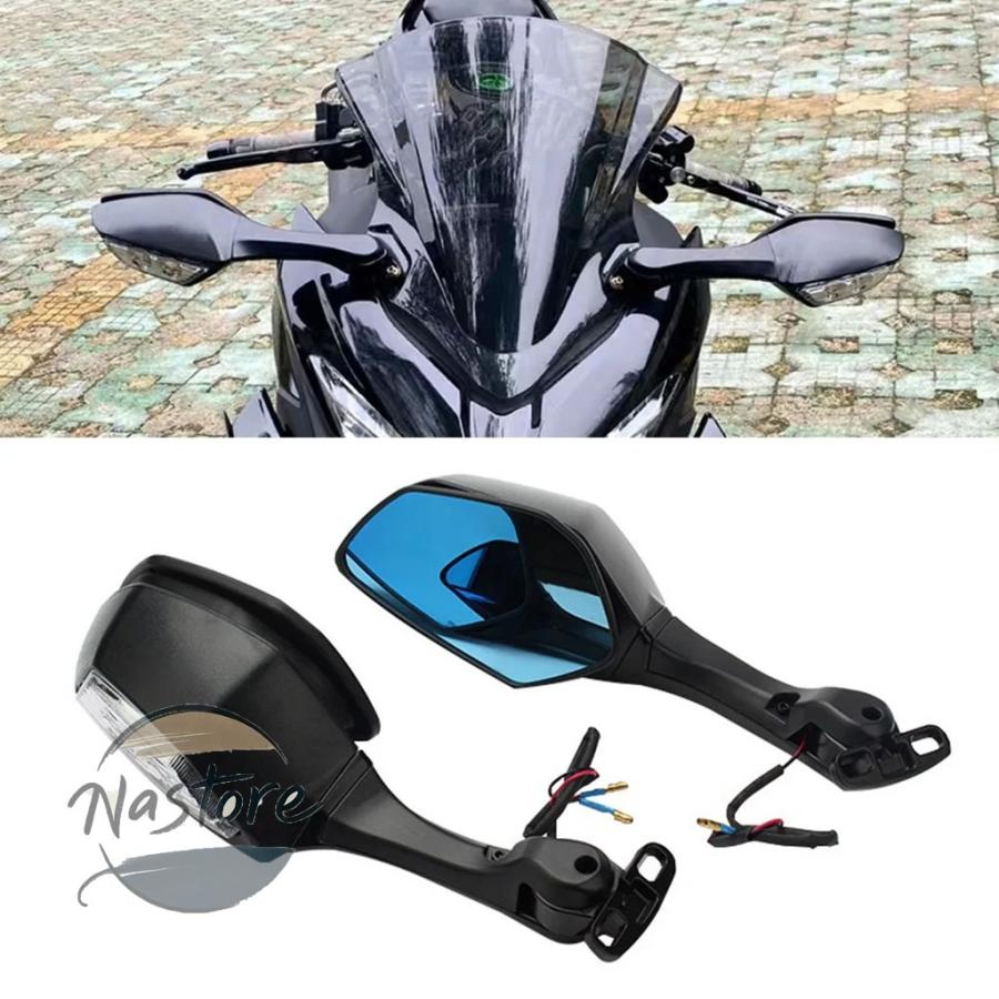 ⭐️幻のバイクパーツ 並行輸入品 zx6r カワサキ バイク ミラー ニンジャ 400 250 300 650