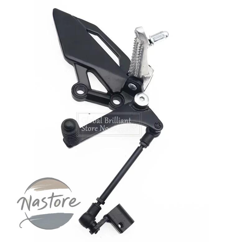 並行輸入品 z250 バイク ペダル フロント カワサキ ニンジャ フットレスト シフトレバー 300 250 r z300 ex250 ex300 フットペグ カスタムパーツ 部品の画像