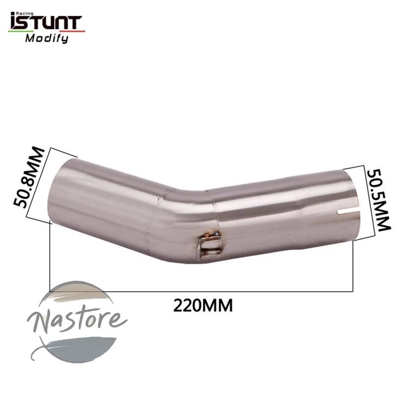 並行輸入品 BMW バイク マフラー 部品 カスタムパーツ アクセサリー ミドルリンクパイプコネクタ 50.8mm スリップオン c650 スポーツ c650gt gt 2016 -2020の画像