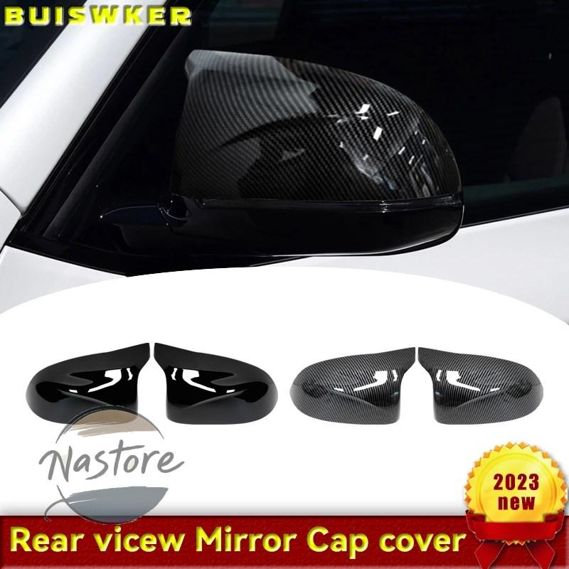 Garniture De Rétroviseur Latéral Noir Brillant Pour BMW X3 X4 X5 X6 (F25, F26, F15, F16) 2014-2018