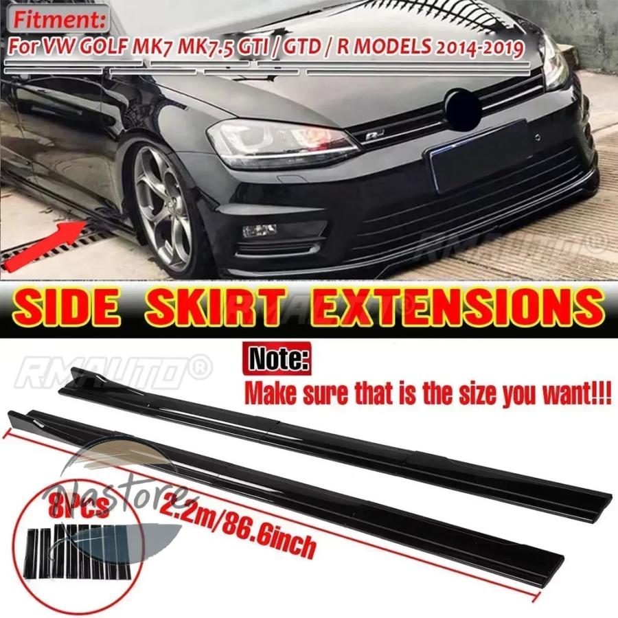 並行輸入品 vwゴルフmk7mk7.5 gti gtd rモデル2014 2019 2.2m