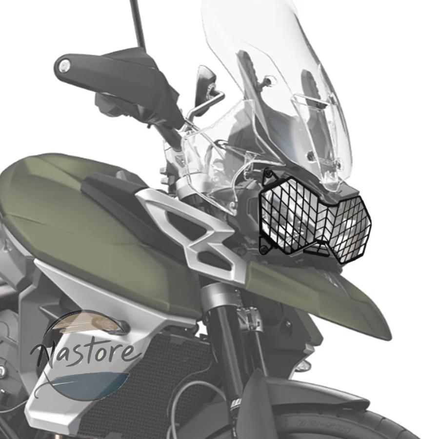 並行輸入品 バイク カバー グリル ヘッドライト tiger 800 xrt xrx xc xcx xca xr プロテクター カスタムパーツ 部品 アクセサリーの画像