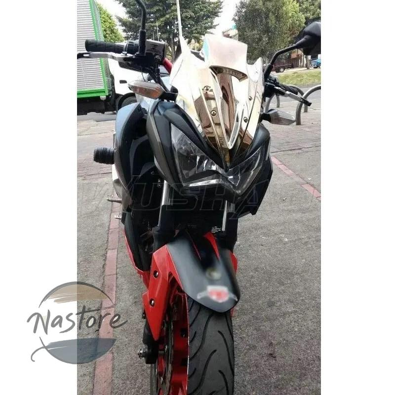 並行輸入品 z250 バイク スクリーン ダブルバブル風防 ウインド 2013