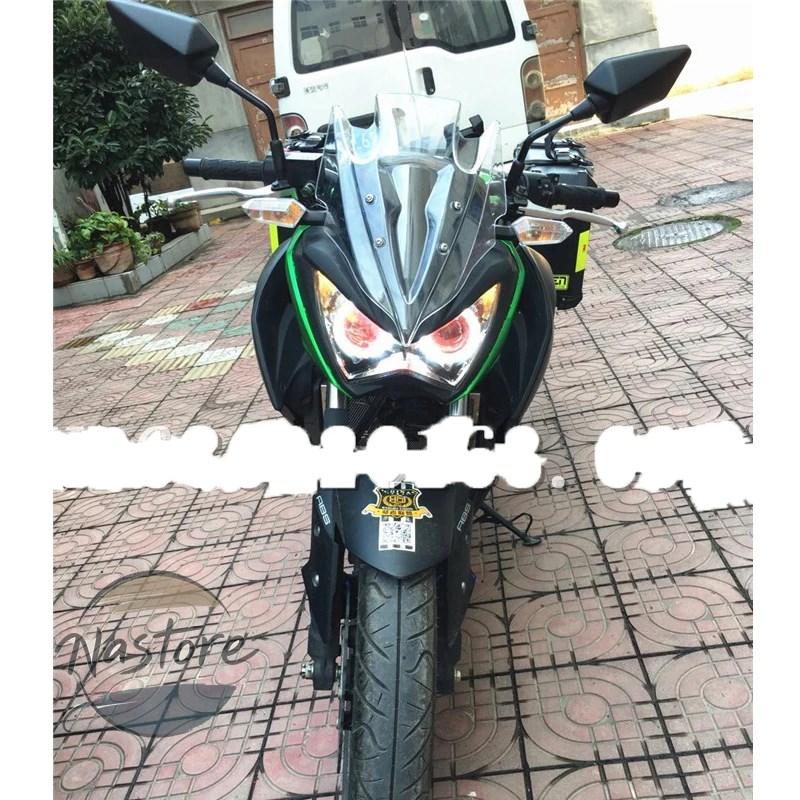 並行輸入品 z250 バイク スクリーン ダブルバブル風防 ウインド 2013